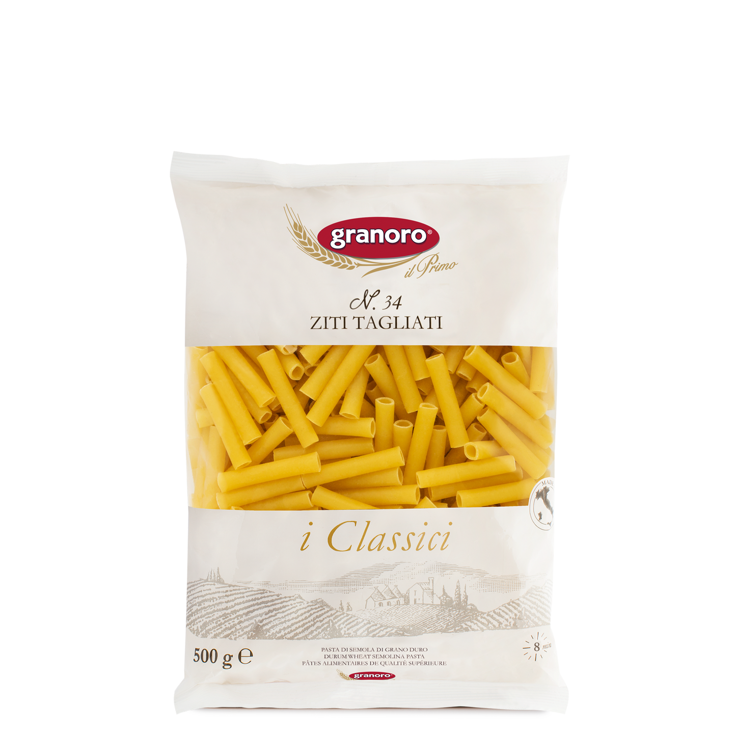 GRANORO Cut Ziti Pasta