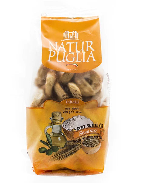 NATUR PUGLIA Taralli Sesame Seeds